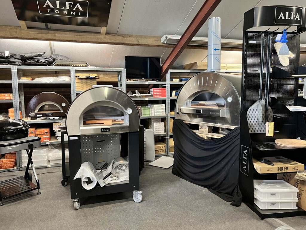 Alfa Pizza Oven Showroom Bbq Plein