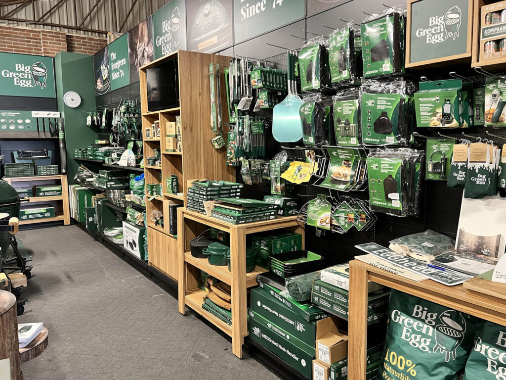 Big Green Egg Showroom Bbq Plein