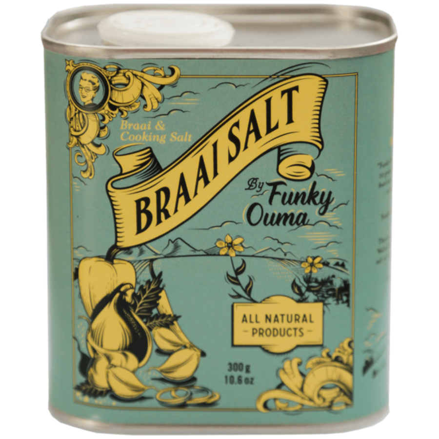 Braai Salt Tin 300 Gram